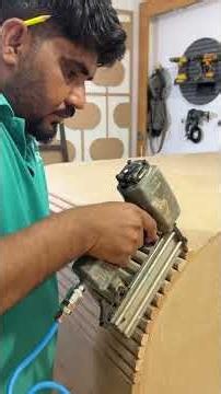 From MDF Strips to a Luxury Reception Table | Complete Making Process
