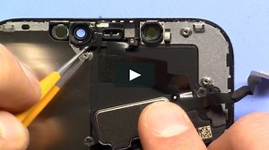 iPhone 12 Pro Max Receiver and Proximity Sensor Removal Removal