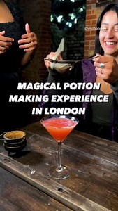 3.8K views · 127 reactions | This is your sign to attend your very own potion-making class! Step into a world of potions, spells and pure magic at The Cauldron✨ Grab your wands and unleash your inner wizards to create your very own mix of cocktails. This immersive experience is enchanting from the very start, and we would recommend it to any budding witches and wizards visiting London. The Cauldron #LetsDoLondon #VisitLondon | Visit London | Facebook