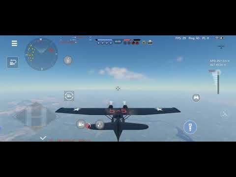 "Rusty_Gold's Adventures in War Thunder Mobile" PBY-5A simple base bombing 101
