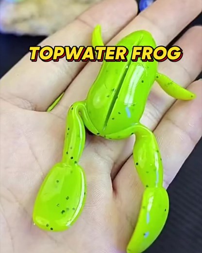 Lifelike 3D Soft Frog - Perfect Water Action for Fishing