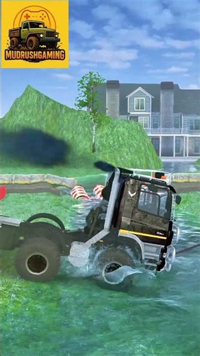 Ultimate Mud Escape! Last Chance to Survive 😬 #mudrunner #trucktowing #gaming #beamngdrive #fyp
