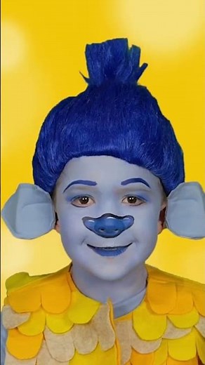 Branch - Trolls Face Paint | Trolls World Tour Face Paint for Kids!