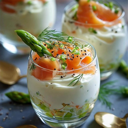 Mousse d’Asperge au Saumon Fumé 📋 Ingrédients: - 500g d'asperges vertes - 200g de saumon fumé - 200ml de crème fraîche - Jus d'un demi-citron - Sel et poivre au goût ......... .... 𝐋𝐚 𝐫𝐞𝐜𝐞𝐭𝐭𝐞 𝐜𝐨𝐦𝐩𝐥è𝐭𝐞 👇👇👇 | Recette Express