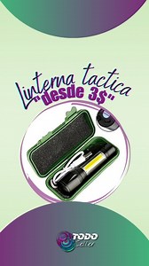 ¡Ilumina tus aventuras con nuestra mini linterna táctica de alta potencia! Por solo $3, esta pequeña joya te brindará una iluminación potente y duradera. Además, incluye un práctico cable USB para que puedas cargarla fácilmente. 💡 Iluminación potente: A pesar de su tamaño compacto, nuestra mini linterna táctica emite una luz brillante y potente. 🔋 Recargable por USB: Olvídate de las pilas desechables. Nuestra linterna viene con un cable USB para que puedas recargarla fácilmente en cualquier pu
