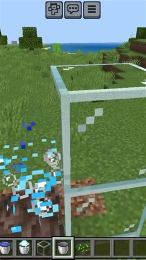 how to get illegal bubbles in bedrock edition