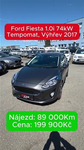 Ford Fiesta 1.0 EcoBoost 74kW - úsporný hatchback