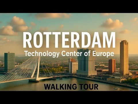 ROTTERDAM | NETHERLANDS | TECHNOLOGY CENTER OF EUROPE | WALKING TOUR