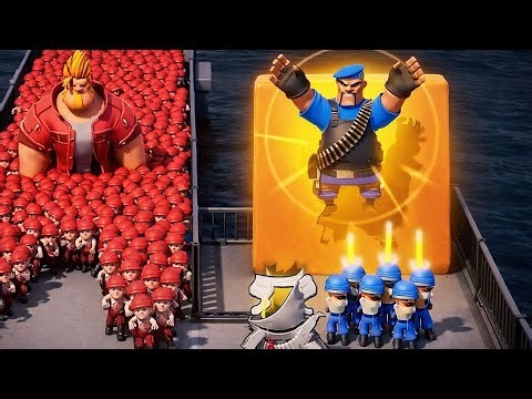 Top War Ads Review 🔥: Merging Troops to Max Power! 💣😱 | Sunny Gamer