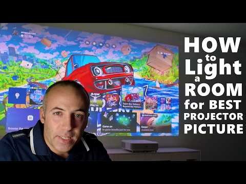Best Room Lighting for Projectors Guide