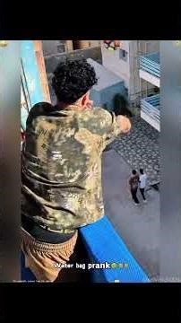 Water bag prank #fyp #funny #usa #shorts
