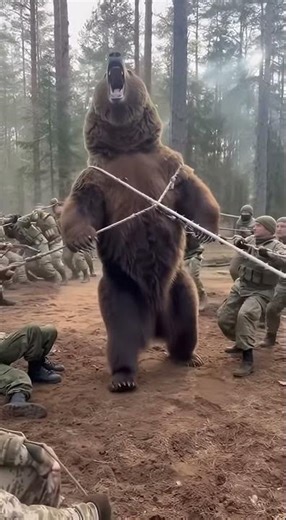 Rapid-Response Team Secures Giant Forest Bear