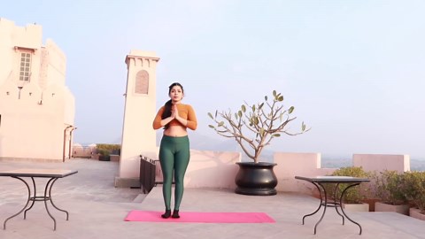 Chandra Namaskar Step by Step Moon Salutation Bharti Yoga