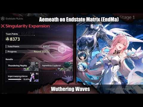Aemeath Trying With Brant and SK on Endstate Matrix (EndMa)【Wuthering Waves】