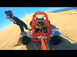 Honda Odyssey FL350 at Dunefest - Epic First Ride in the Sand Dunes