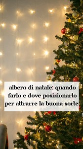 171K views · 2.7K reactions | Albero di Natale: simbolismo, quando farlo e dove posizionarlo per attrarre la buona sorte | Incantesimo del Giorno - di Francesco Pi | Facebook