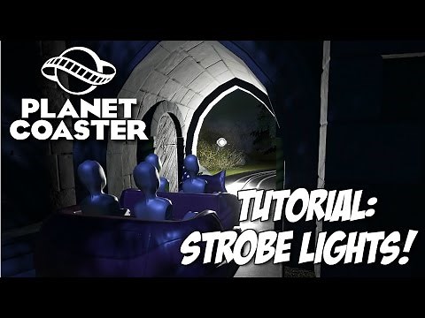 Planet Coaster Tutorial: Strobe Light!