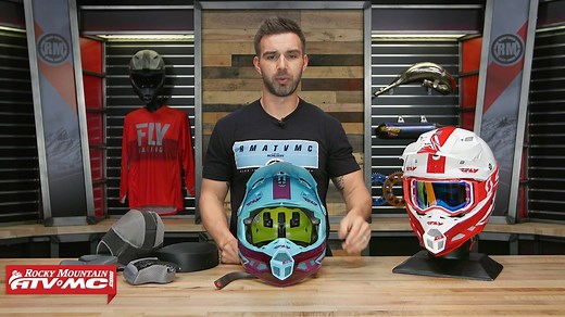 The Fly Racing F2 Carbon Helmet has established itself as a top choice in race circuits around the world. The helmet earned a reputation as one of the most comfortable helmets on the market. The new Fly Racing F2 has taken this to the next level with its one-piece tri-composite carbon fiber shell and mouth guard, MIPS (Multi-Directional Impact Protection System), and best-in-class airflow. The new F2 excels at impact technology without compromising the comfortable fit - with an all-new bold look