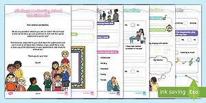All About Me Starting School Questionnaire