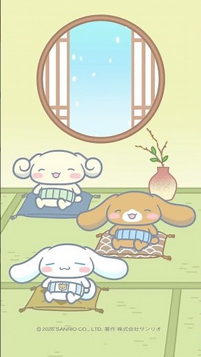 Cinnamoroll and his friends have rhythm 🥁 #Cinnamoroll #Sanrio