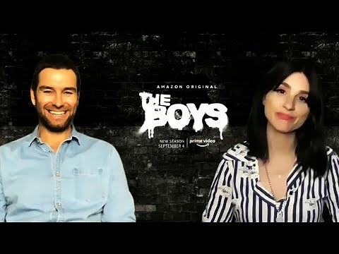 'The Boys' Season 2 Antony Starr (Homelander) & Aya Cash (Stormfront) Interview