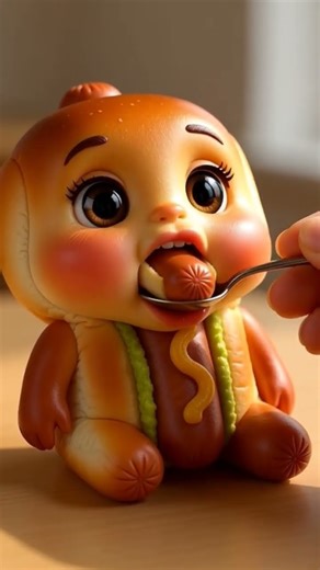 Shusi Baby and Hot Dog Baby