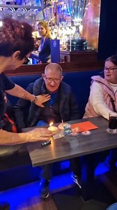 😂🎂 Jimmy certainly liked the taste of his Birthday cake. Hopefully tonights score makes it the perfect day | Oswald’s Bar