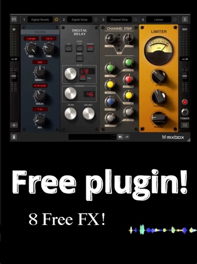 You need to try the free Mixbox MultiFX plugin! 🔥 8 free effects, including an amazing reverb, perfect for retro breaks and 2-step vibes. Don’t sleep on this one! 🎧 #FreePlugin #Mixbox #MultiFX #MusicProduction #ReverbDemo #2Step #Breaks #RetroBreaks #SoundDesign #MusicProducer #FreeVST #RetroVibes #tiktokproducer