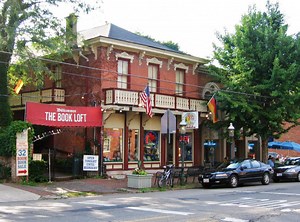 The Book Loft of German Village in Columbus, USA