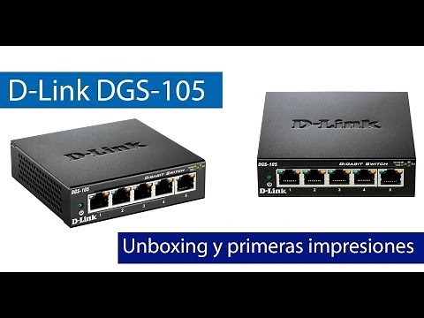 Conoce el switch Gigabit D-Link DGS-105 con IGMP Snooping