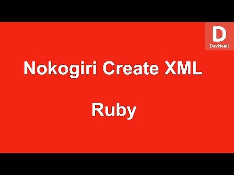 Ruby Nokogiri Create XML File
