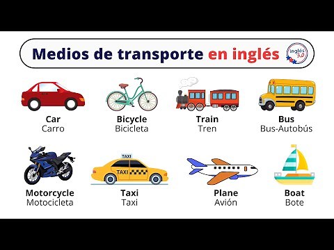 Medios de transporte en inglés