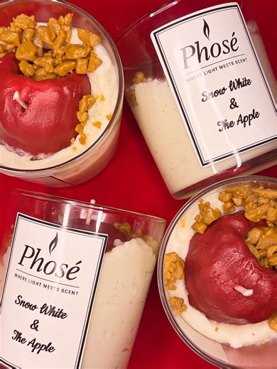 Phosé | It’s all about the feeling…🍎 #phosé DM FOR ORDERS ! #apple #candlemaker #candles #soy | Instagram