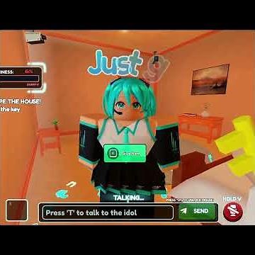 Fastest way to Convince the CRAZY Idol to let you free in Roblox