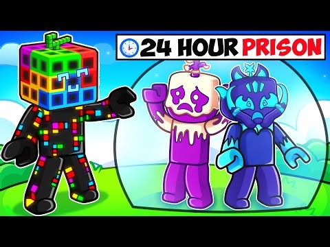 Creation Locks FRIENDS in 24 Hour Prison in Roblox!