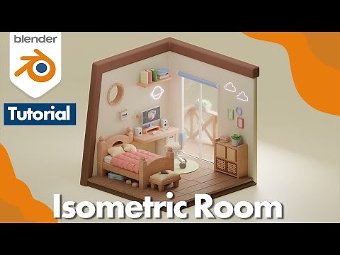 How to make an Isometric Bedroom in Blender