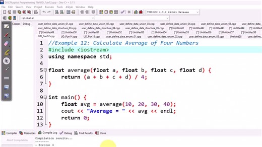 how to calculate average using user define functions #fyp #viralpages #creatorsearchinsights #foryou #userdefinefunctions