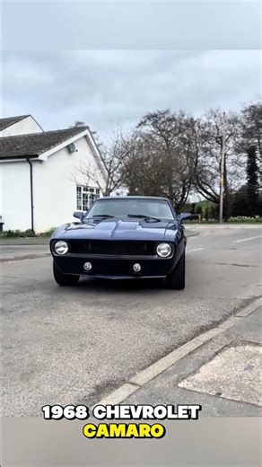 Classic looks. Modern menace. 🔥 1968 Camaro Pro Touring built different. 🏁😮‍🔥#cartok #facts