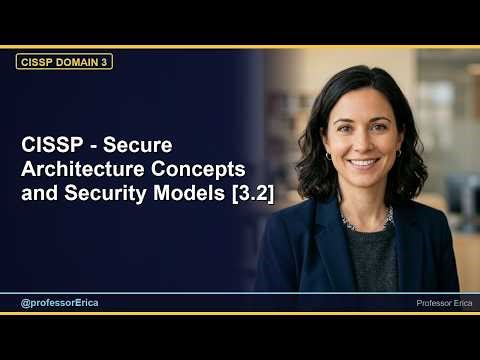 CISSP - Secure Architecture Concepts and Security Models [3.2]