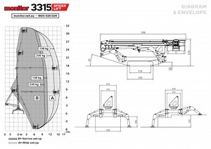 Monitor 3315/300 Spider Lift — Monitor