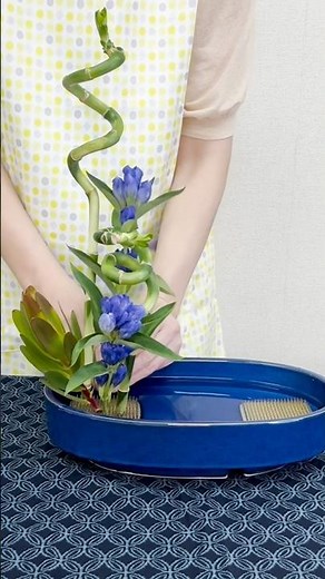 Star Festival │Tanabata-Inspired Ikebana #flowers #garden #luckybambooplant