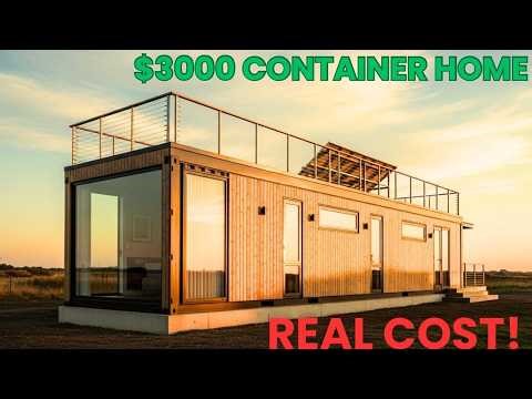 How to Turn a $3,000 Shipping Container Into a Luxury Home in 2026 (Full Build Guide)
