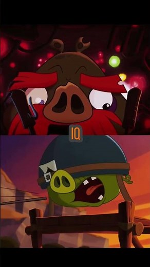 Foreman pig vs corporal pig#angrybirds #angrybirdsepic #angrybirdstoons #legendarybattle