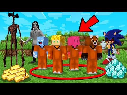 NÃO SAIA DO CIRCULO VERMELHO NO MINECRAFT !
