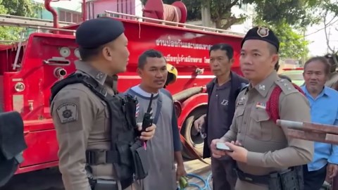 LPG cylinder explodes at recycling depot injuring one worker