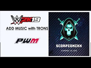 WWE 2K19 PC Modding Tutorial - Adding Theme Music to Tron to save music slots