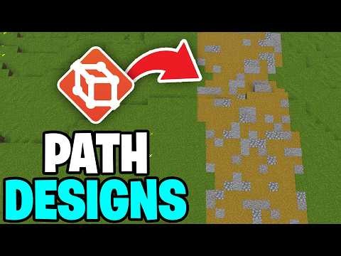 How To Make Path Designs In Minecraft Worldedit! - Tutorial