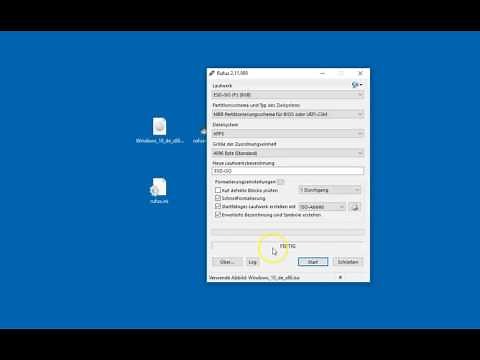 Bootfähigen USB Stick erstellen mit Rufus