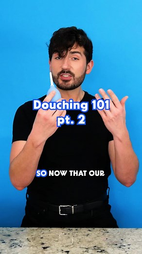 Do*ching 101: Fill 'er up 🍑 #healthylifestyle #healthytips #lifehack #lgbtq #selfcaretips