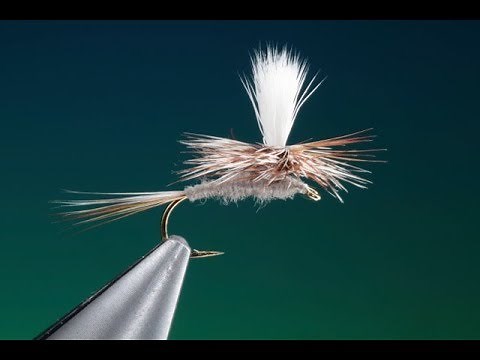 Fly Tying a Parachute Adams dry fly with Barry Ord Clarke